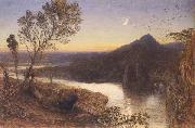 Classical River Scene Samuel Palmer